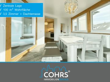 Großzügige Dachterrassenwohnung mit Blick auf die Böhme im Zentrum von Dorfmark