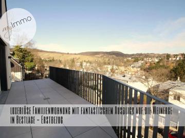 Großzügige Familienwohnung mit fantastischem Ausblick auf die Weinberge in Bestlage Erstbezug!