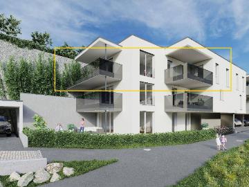 Großzügige 4 Zimmer Wohnung im Dachgeschoss in Medraz Fertigstellung Sommer 2026