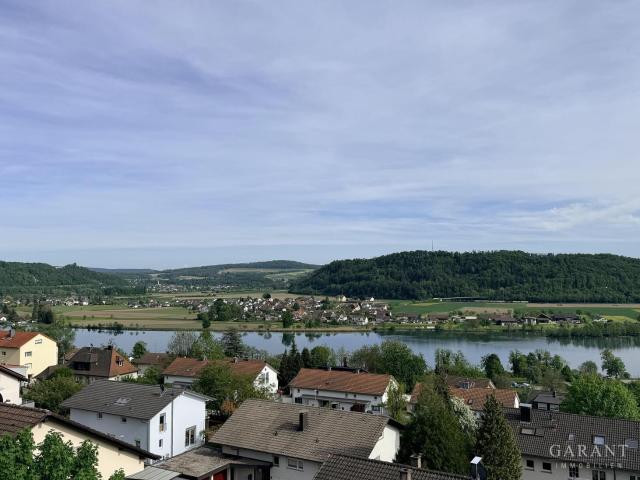 Großzügige Gartenwohnung mit herrlichem Rhein und Alpenblick sofort bezugsbereit!