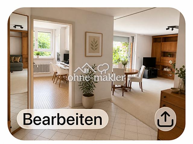 Großzügige Gartenwohnung in Prinz Ludwigshöher