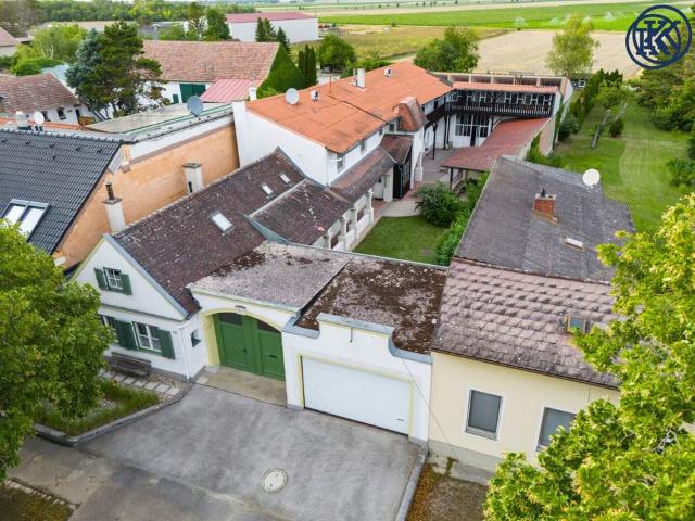 Großzügige Immobilien für ruhiges Wohnen und Gewerbe Große Lagerhalle + Garten
