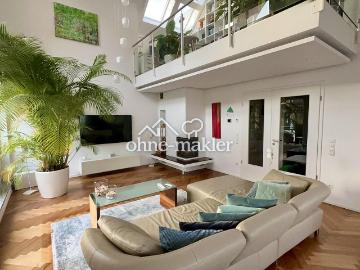 Provisionsfrei Großzügige, lichtdurchflutete DG Maisonette Wohnung Fasangarten provisionsfrei