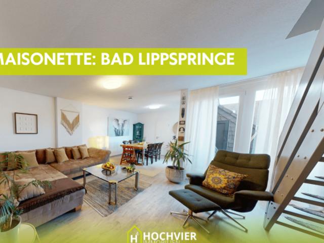 Großzügige Maisonette Wohnung mit Loggia im Herzen von Bad Lippspringe