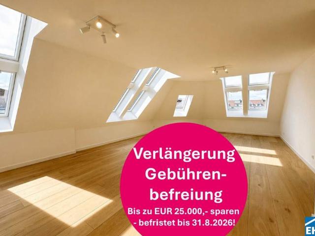 Großzügige Maisonette Wohnung mit Terrasse Exklusiv im 2. Dachgeschoß