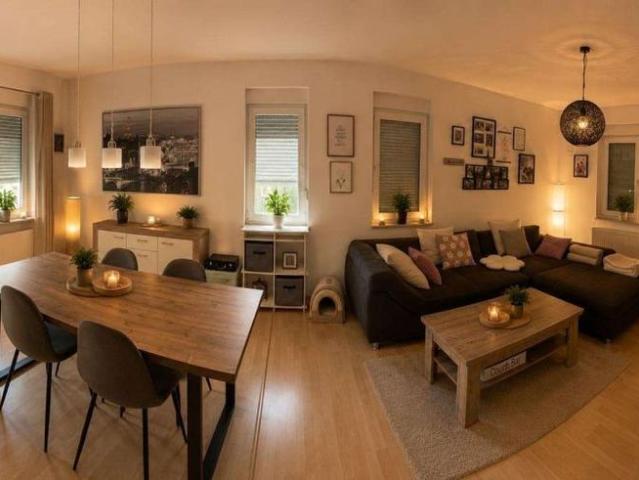 Großzügige Maisonette Wohnung mit zwei Balkonen, Gartenmitbenutzung und modernem Wohnkomfort