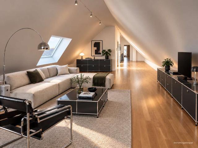 Großzügige Maisonette Wohnung mit 130 m² Grundfläche, Aufzug & Süd Balkon in Malmsheim