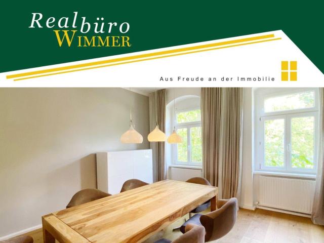 Großzügige, moderne Wohnung mit Garten in generalsanierter Jahrhundertwendevilla