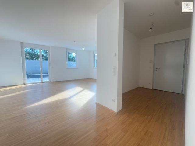 Großzügige Neubau Wohnung mit privatem Garten und Sonnen Terrasse