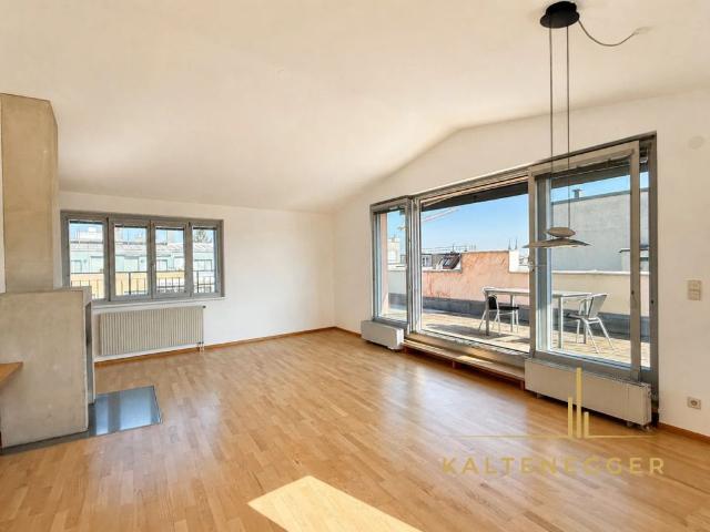 Großzügige Penthouse Wohnung mit großer Terrasse und direktem Liftzugang