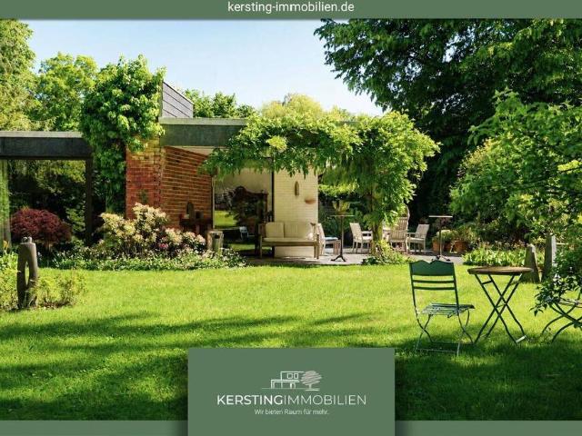 Großzügiger Bungalow mit Privatsphäre in brillanter Lage zwischen Stadtwald und Musikerviertel