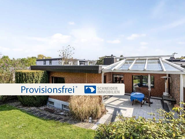 Großzügiger Bungalow mit sonnigem Garten im Ratinger Grachtenviertel