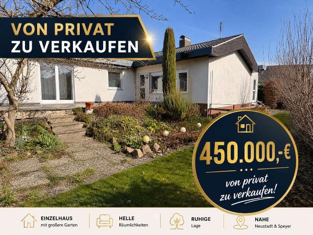 Großzügiger Winkelbungalow in begehrter Lage von Neustadt an der Weinstraße – Lachen Speyerdorf