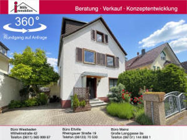 Großzügiges 1 2 Familienhaus mit Terrasse und traumhaftem Garten in Top Wohnlage der Mainzer Oberstadt