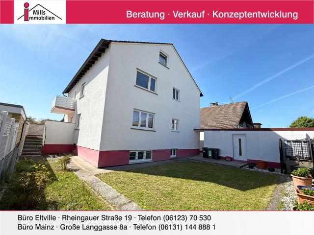 Großzügiges 1 3 Familienhaus mit traumhaftem Garten in ruhiger Lage von Mainz Ebersheim