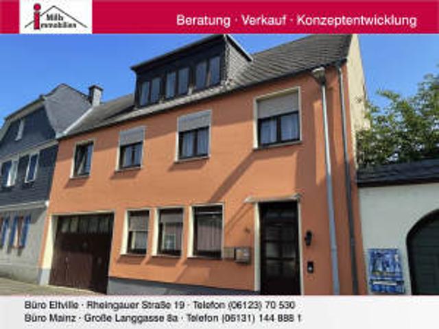 Großzügiges 2 3 Familienhaus mit toller Terrasse in sehr guter Lage von Oestrich Winkel