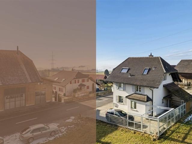 Grosszügiges 7.0 Zimmer Einfamilienhaus mit Charakter und Weitsicht in Frieswil