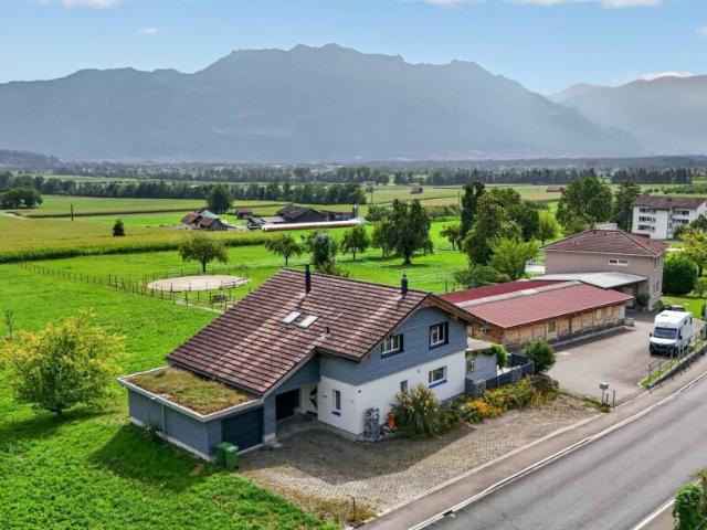 Grosszügiges 5.5 Zimmer Einfamilienhaus in Sax