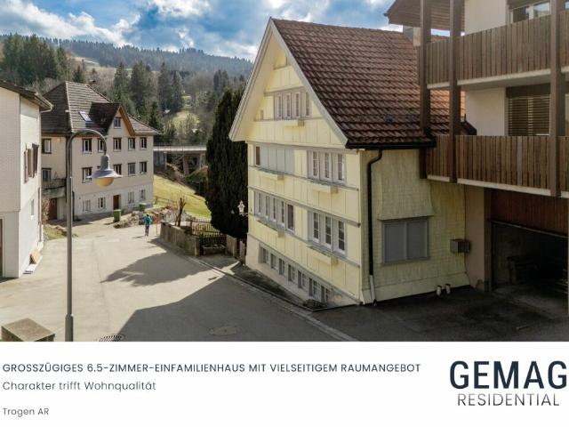 6.5 Zimmer Appenzellerhaus mit vielseitigem Raumangebot