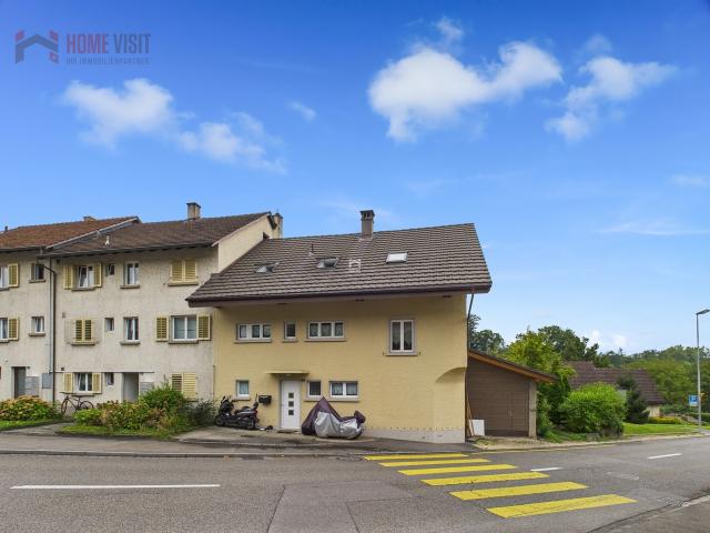 Grosszügiges EFH mit Gartenparzelle & Weitsicht – nahe der Aare