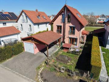 Unterbiberg, Oberbayern, Bayern - Garten
