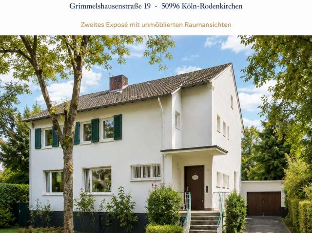 Großzügiges Familienhaus im Auenviertel Rodenkirchen – mit großem Garten und Entwicklungspotenzial