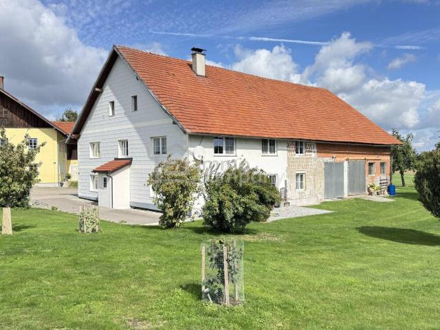 Großzügiges Landhaus mit zwei großen Wohnungen, Tenne & rund 2.000 m² Grund, Seewalchen am Attersee