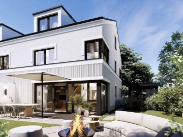Großzügiges Stadthaus mit exklusiver Design Ästhetik in Solln Forstenried