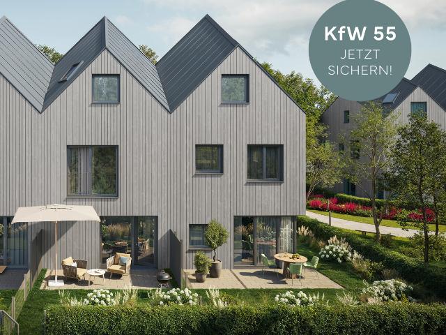 Großzügiges Reiheneckhaus für Familien mit moderner Architektur