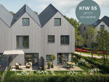 Großzügiges Reiheneckhaus für Familien mit moderner Architektur