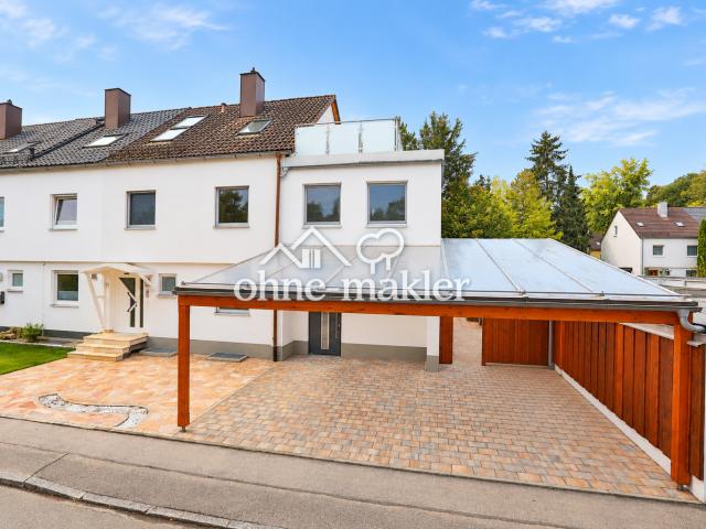 Großzügiges Reiheneckhaus mit ca. 205 m² Wohnfläche & großem Garten – provisionsfrei