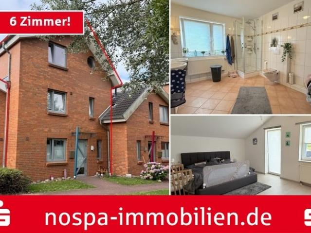 Großzügiges Reihenmittelhaus mit Carport und 6 Zimmern im beliebten Husum Dreimühlen