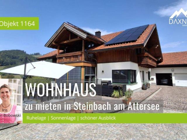 Großzügiges Wohnen mit traumhafter Aussicht in Steinbach am Attersee