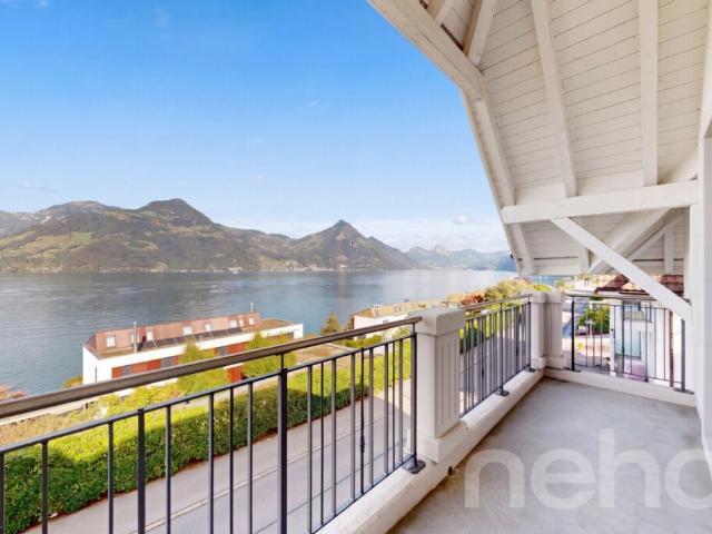 Grosszügiges Wohnen mit traumhafter Sicht auf See und Berge