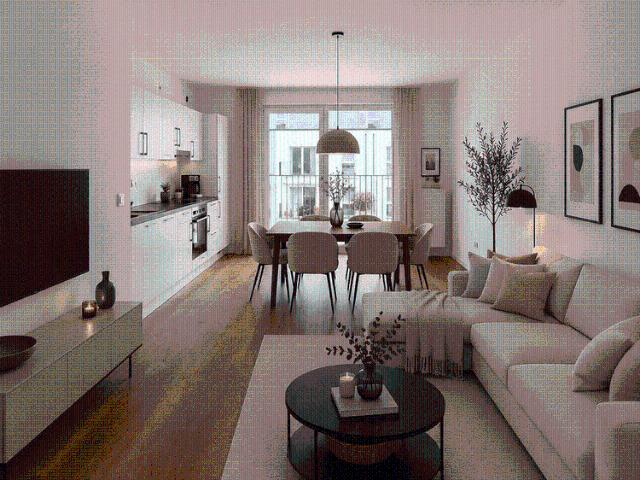 Großzügiges Wohnen: 4 Zimmer Wohnung mit großem Balkon und Weitblick