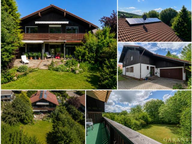 Großzügiges Wohnhaus mit Doppelgarage, Sauna und weitläufigem Garten in besonders ruhiger Lage