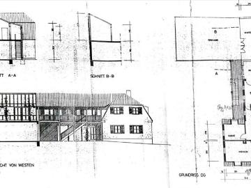 großzügiges Zweiparteienhaus mit Hallen