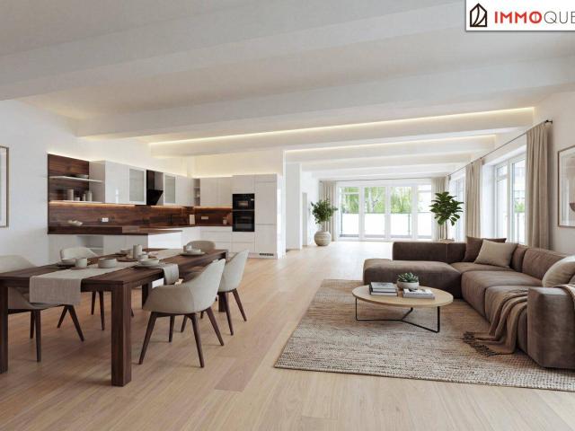 Großzügigkeit, die neue Perspektiven eröffnet Außergewöhnliches 5 Zimmer Loft auf zwei Ebenen mit rund 110 m² großer Terrasse, zwei Loggien und eindrucksvollem Open Space in Oberdöbling
