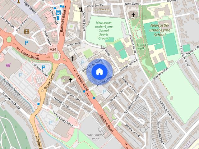 Grosvenor Gardens, Newcastle, Staffordshire, ST5