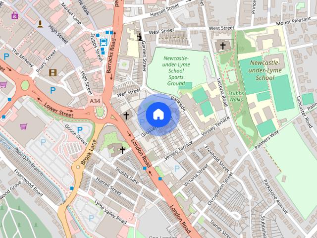 Grosvenor Road, Newcastle, Staffordshire, ST5