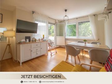 Gratwein Straßengel! Moderne 3 Zimmer Wohnung mit Südbalkon, Einbauküche & Solarenergie