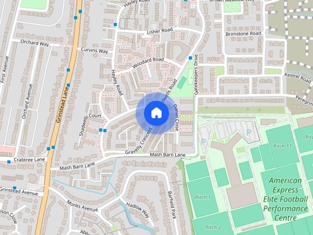 Gravelly Crescent, Lancing