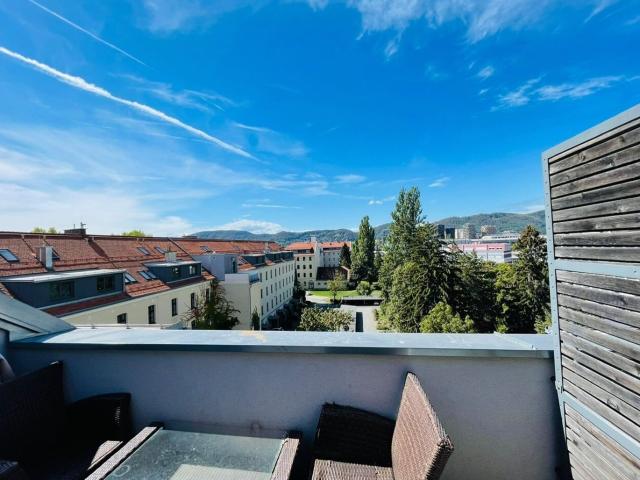 Graz Nähe Citypark: Geförderte 3 Zimmer Wohnung mit Dachterrasse in Zentraler Lage!