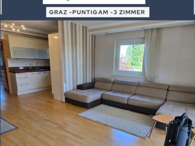 Graz Puntigam bezaubernde 3 Zimmerwohnung 2 Balkone Gartennutzung Carport Provisionsfrei!