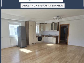 Graz Puntigam tolle 3 Zimmerwohnung Balkon Gartennutzung Parkplatz Provisionsfrei!
