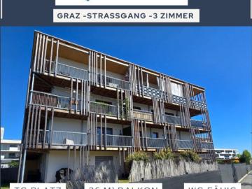 Graz Straßgang Top moderner 3 Zimmer Terrassentraum TG Platz Provisionsfrei WG fähig