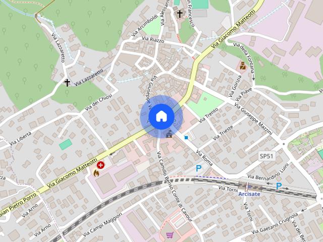 Grazioso bilocale arredato ad Arcisate