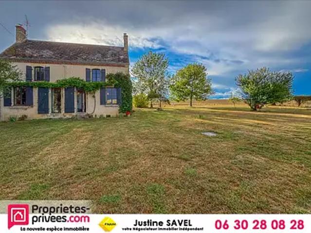 Graçay 18310 Achat / Vente maison 5 pièces t5 jardin cave