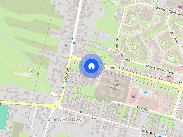 Grabina | 2 pokoje | Miejsce postojowe I Siłownia