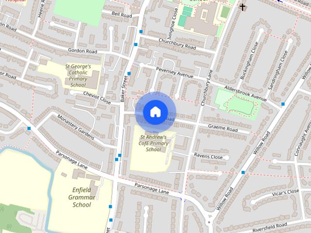 Graeme Road, Enfield, Middlesex, EN1